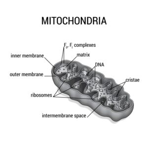 mitochondria illustration